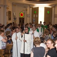 Misa de "Acción de Gracias" del sacerdote Daniel Galindo Valcárcel 2014