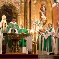 Misa de "Acción de Gracias" del sacerdote Daniel Galindo Valcárcel 2014