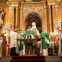 Misa de "Acción de Gracias" del sacerdote Daniel Galindo Valcárcel 2014