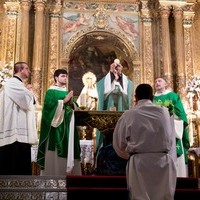 Misa de "Acción de Gracias" del sacerdote Daniel Galindo Valcárcel 2014