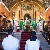 Misa de "Acción de Gracias" del sacerdote Daniel Galindo Valcárcel 2014