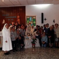 Visita de la Virgen del Rosario a los enfermos y al cementerio 2014