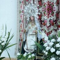 Visita de la Virgen del Rosario al cementerio 2013