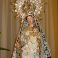 Visita de la Virgen del Rosario a los enfermos y al cementerio 2012
