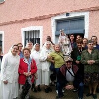 Visita de la Virgen del Rosario a los enfermos y al cementerio 2016