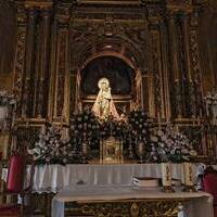 Virgen del Rosario en el Santuario y visita al cementerio 2020
