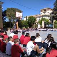 Mayo 2023, actos en el Santuario y visitas colegios y colectivos.