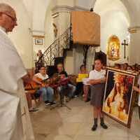 Mayo 2022, actos en el Santuario y visitas colegios y colectivos.