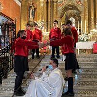 Mayo 2022, actos en el Santuario y visitas colegios y colectivos.