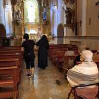 Visita de la Virgen del Rosario a los enfermos y al cementerio 2022