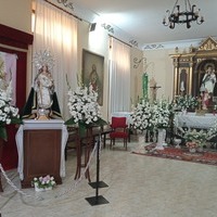 Visita de la Virgen del Rosario a los enfermos y al cementerio 2022