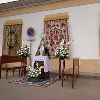 Visita de la Virgen del Rosario al cementerio y en el Santuario mes de noviembre 2021