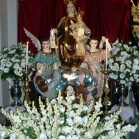 Festividad de la exaltación de la Santa Cruz (Lignum Crucis) - Restauración Virgen del Carmen - 2009