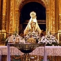 Festividad de la exaltación de la Santa Cruz (Lignum Crucis) - Restauración Virgen del Carmen - 2009